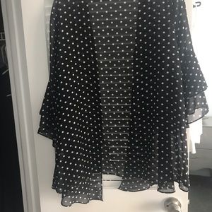 Alyx sheer black and white jacket